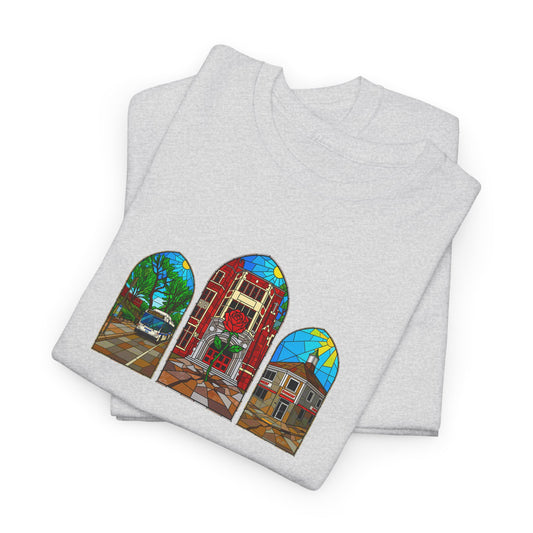 PRE-ORDER | ASH | “Cathedral Lights” Heavyweight T-shirt