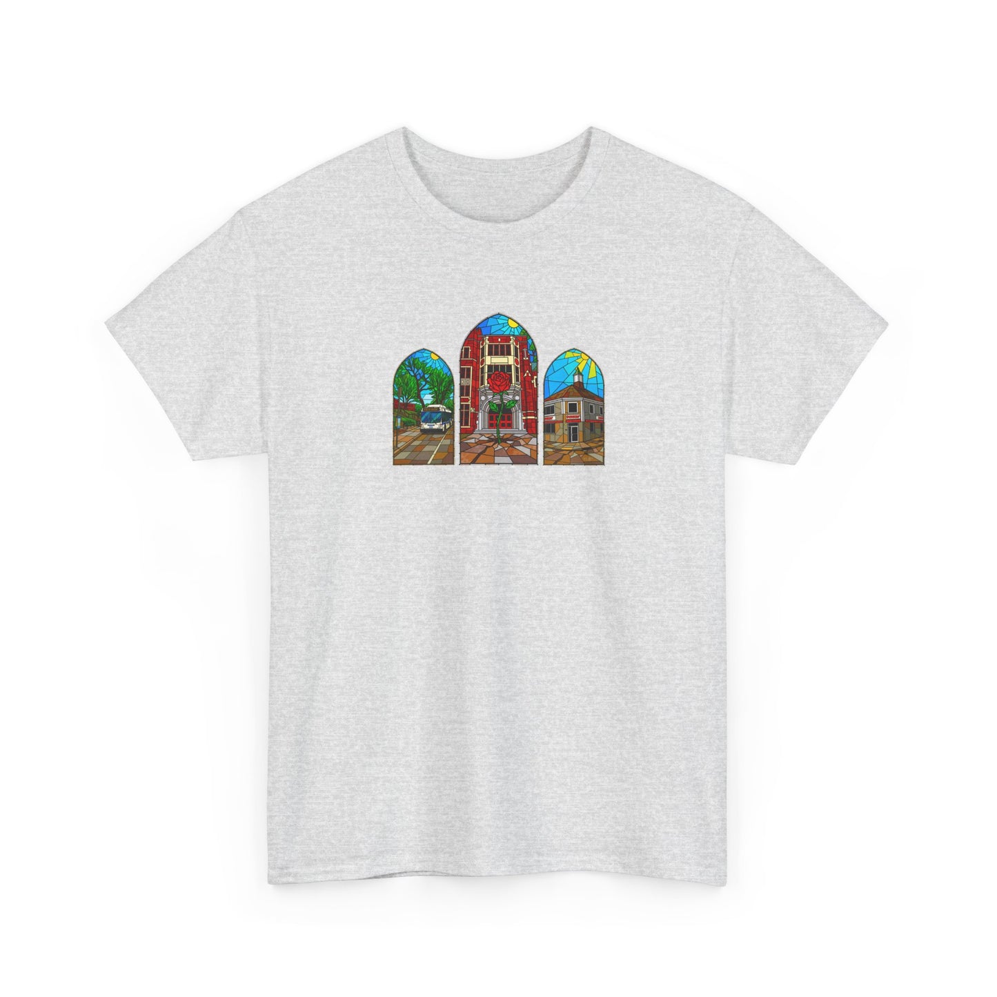 PRE-ORDER | ASH | “Cathedral Lights” Heavyweight T-shirt